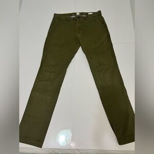 Gap olive green chinos 32 x 32 slim